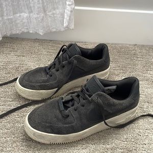 Platform Suede Nike Air Force One Women’s Size 10